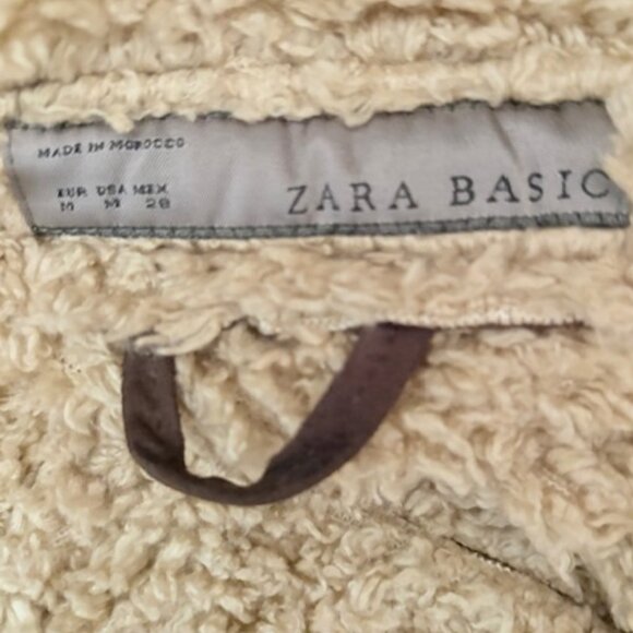 Zara faux shearling jacket - Picture 4 of 5